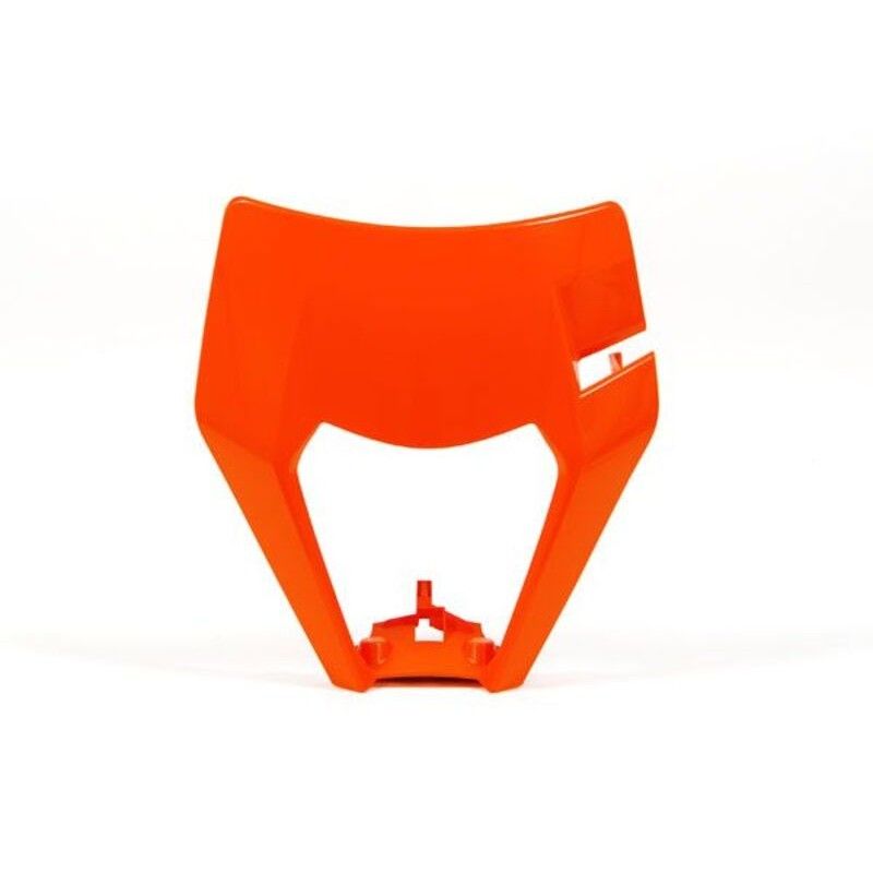 Careta faro RACETECH - Naranja - motoscamaralweb.com