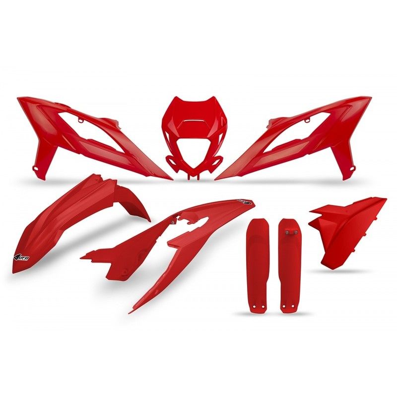 Kit de plástica UFO - Rojo - motoscamaralweb.com
