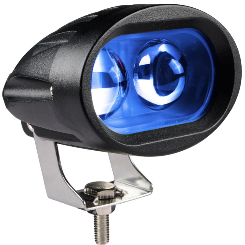 FARO DE SEGURIDAD GOODYEAR GY10FL LED 10W 12-30V AZUL- motoscamaralweb