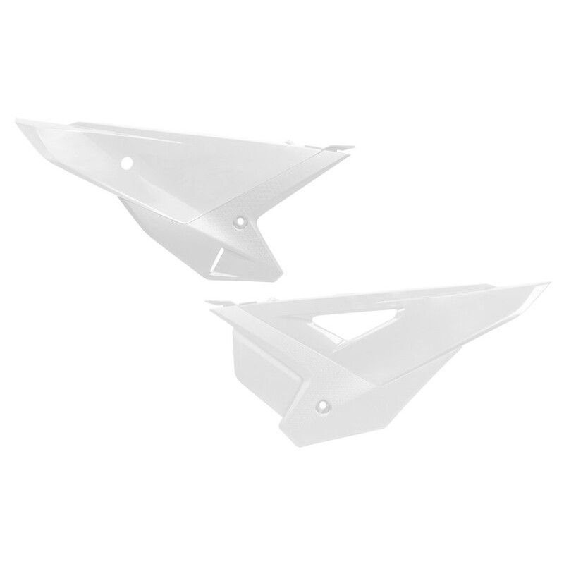 Paneles laterales UFO set completo - Blanco - motoscamaralweb.com