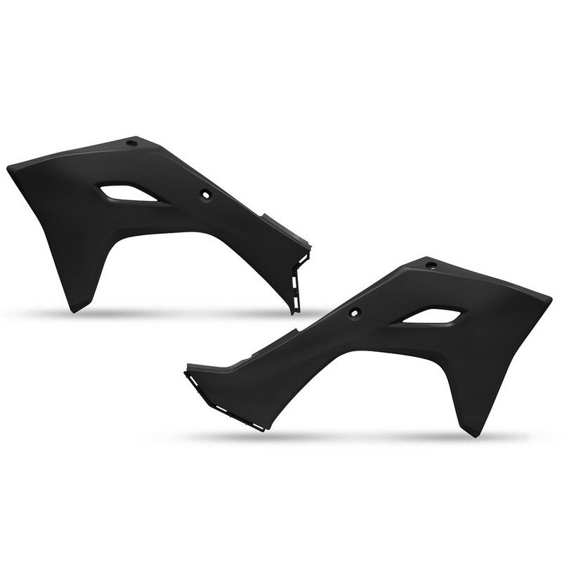 Aletines de radiador UFO - Negro - motoscamaralweb.com