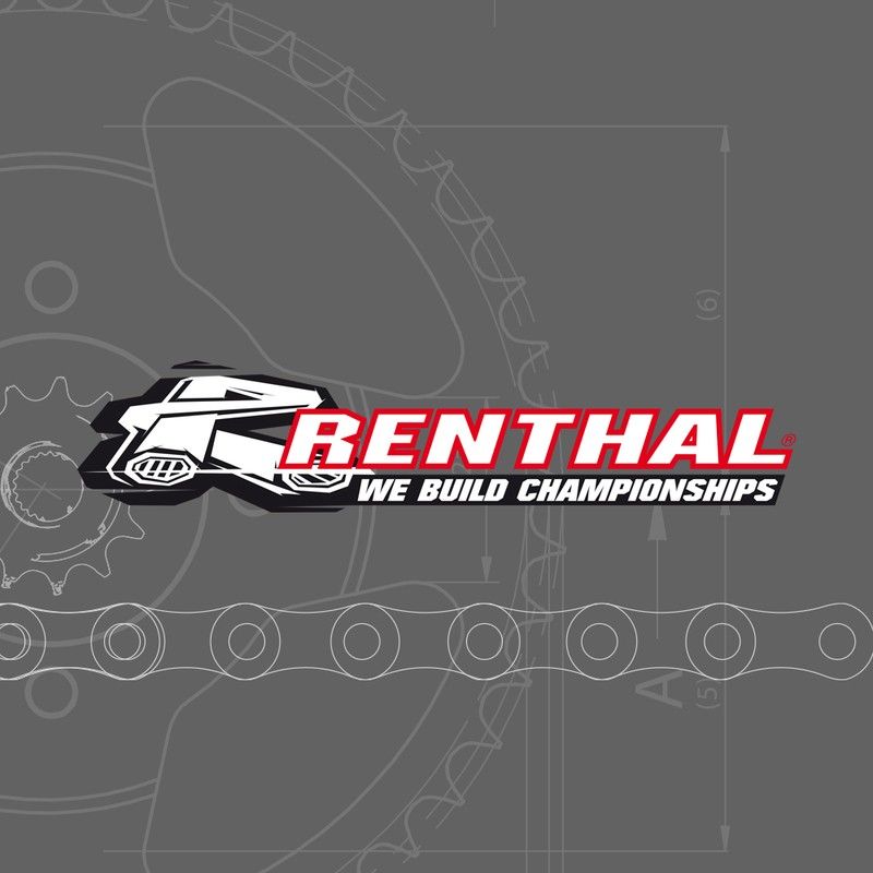 Kit de cadena RENTHAL 520R1 13/48 Standard - Corona Standard - motoscamaralweb.com