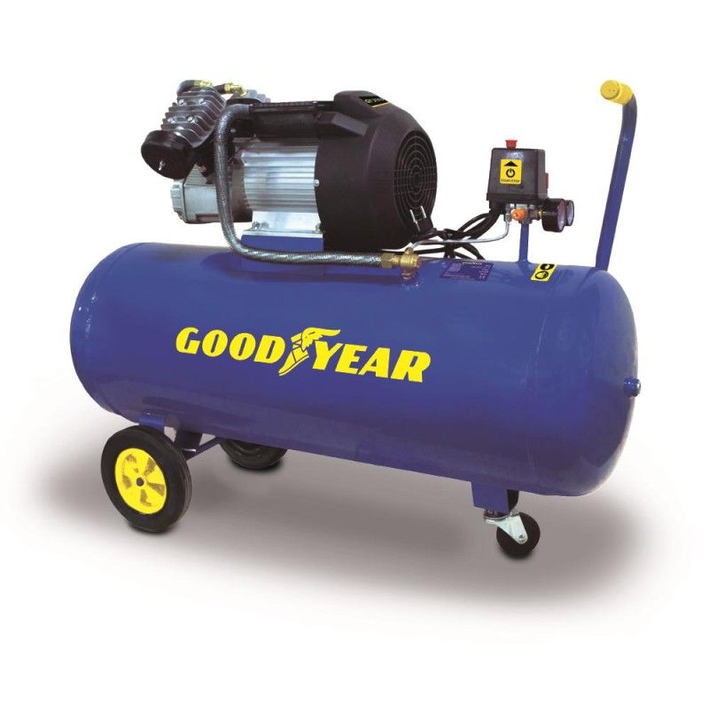 COMPRESOR ELECTRICO GOODYEAR GY 3101D 3HP 100L 10BAR- motoscamaralweb.