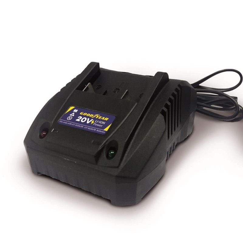 CARGADOR RAPIDO LITIO GOODYEAR 20V GY2020LC NEMA C- motoscamaralweb.co