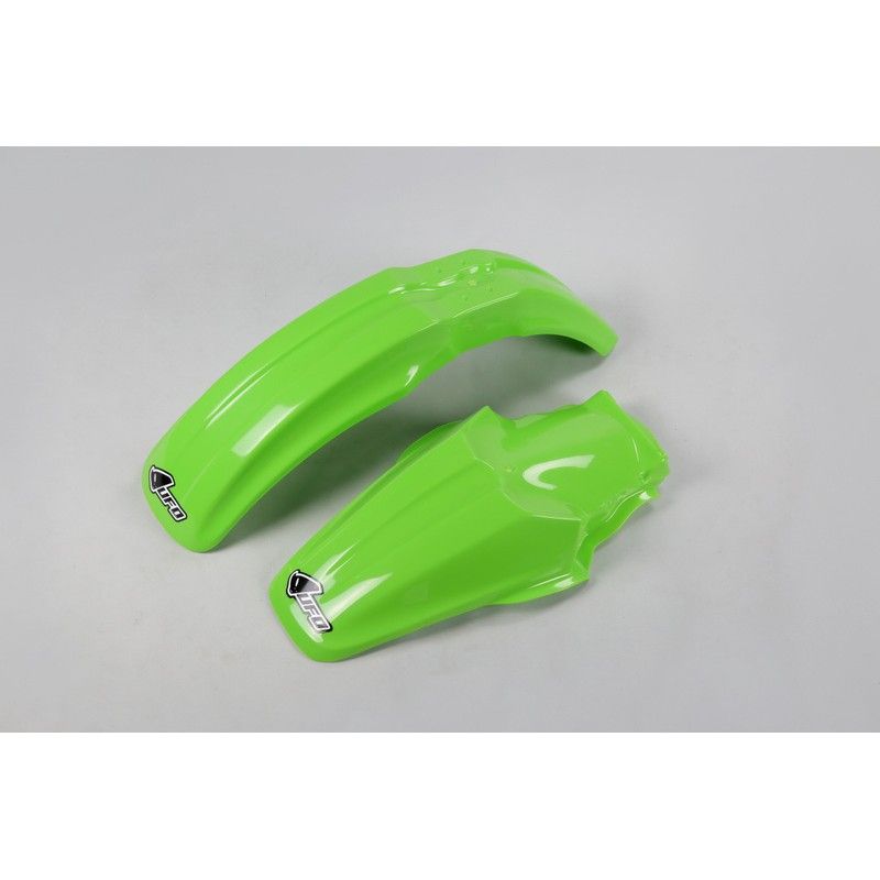 Kit guardabarros delantero &amp;amp; Trasero OEM Color Kawasaki KX85 restylÃ© - motoscamaralweb.com