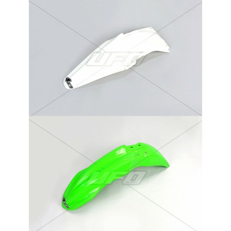 UFO Front &amp;amp; Rear Fender OEM Color Kawasaki KX250F - motoscamaralweb.com