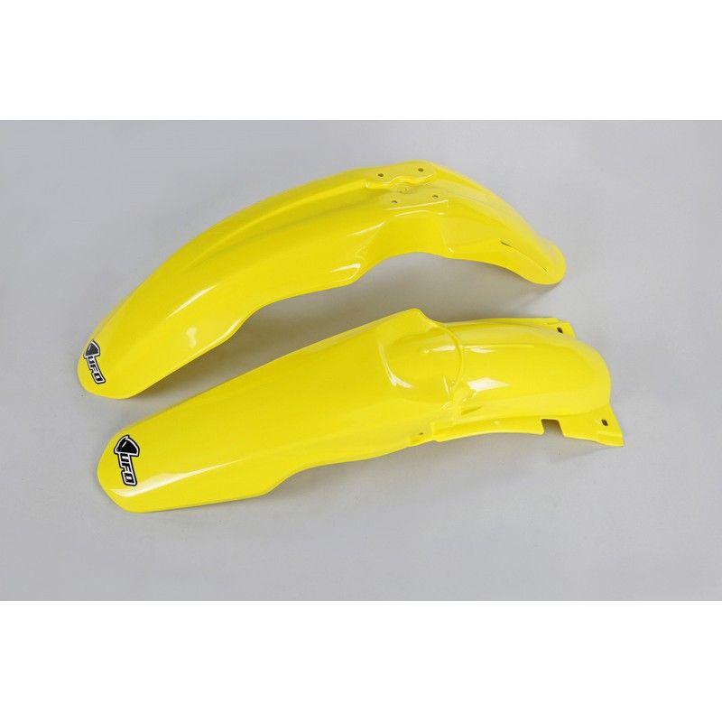 Kit guardabarros delantero &amp;amp; Trasero OEM Color Suzuki RM125/RM250 - motoscamaralweb.com