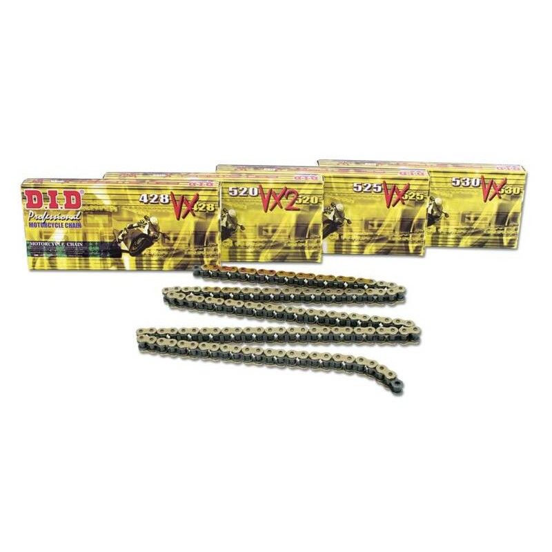Rollo cadena DID 520VX3 Negra con 1920 eslabones - motoscamaralweb.com