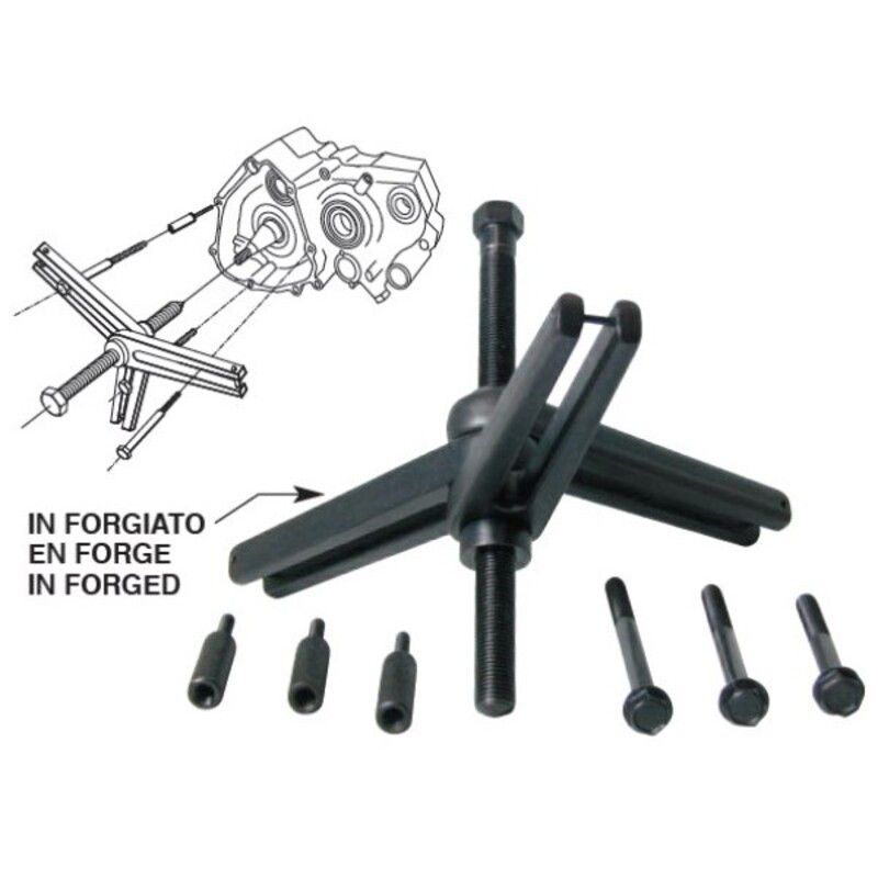 Kit extractor reforzado para carter BUZZETTI - motoscamaralweb.com