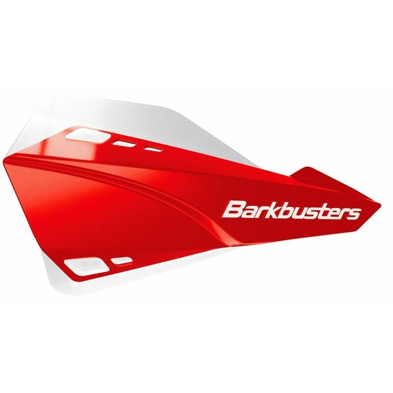Kit paramanos Barkbusters SABRE Color rojo / Color blanco - motoscamaralweb.com