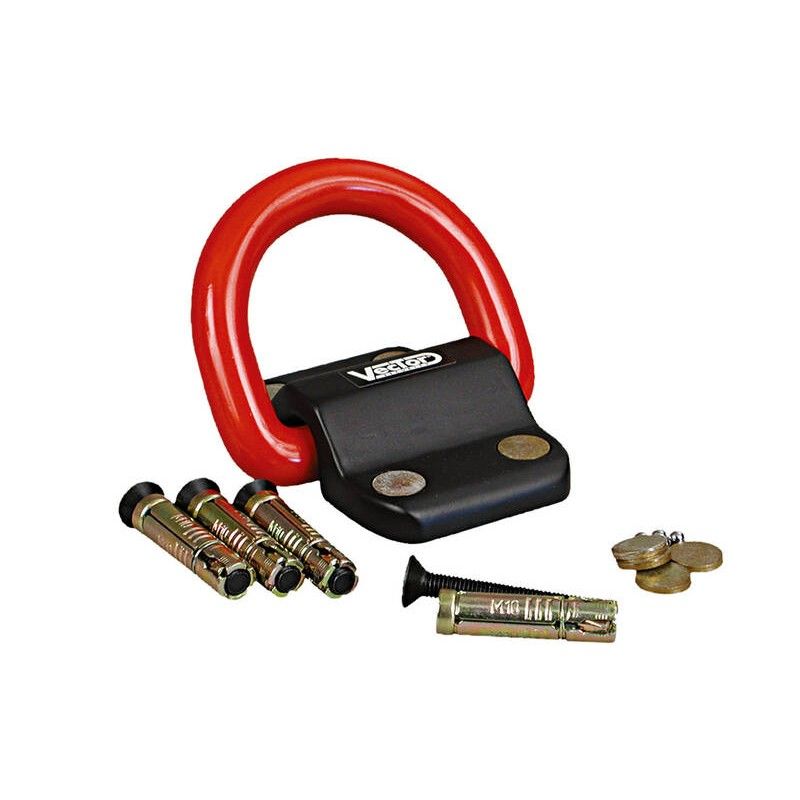 Anclaje suelo / pared VECTOR Compact Block - Ø22mm - motoscamaralweb.com