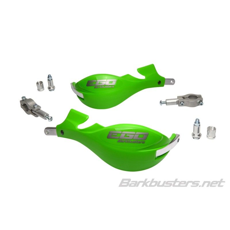 Kit de paramanos Barkbusters EGO MINI abierto Ø22 Color verde - motoscamaralweb.com