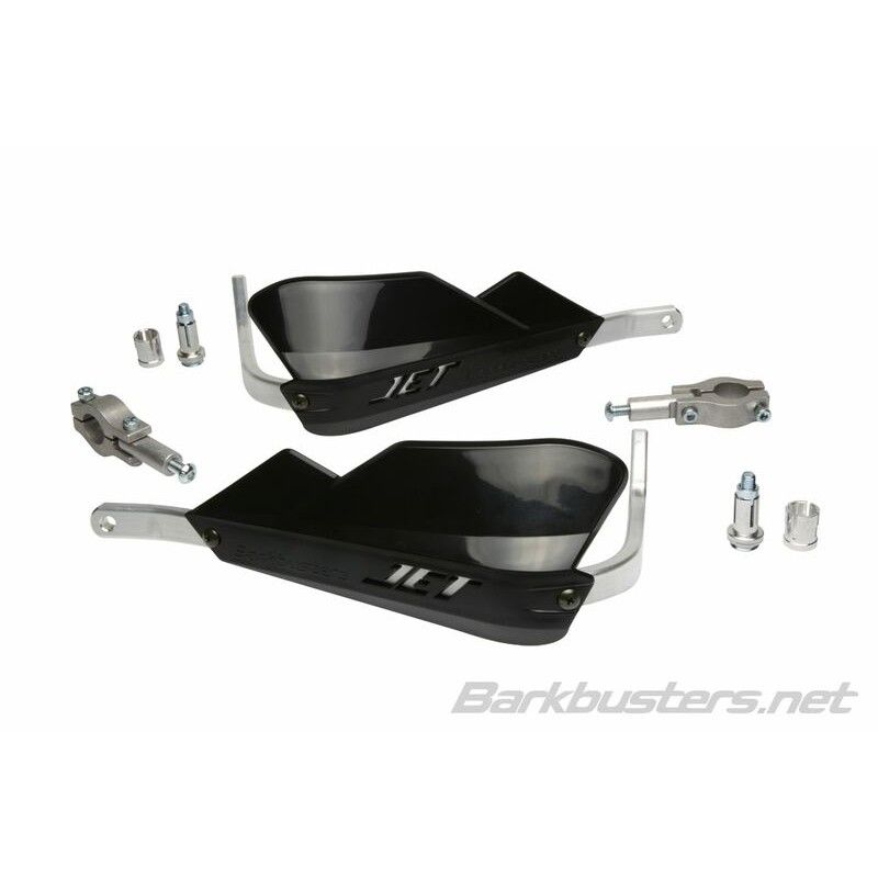 Kit de paramanos BARKBUSTERS JET cerrado Ø22 universal - Negro - motoscamaralweb.com