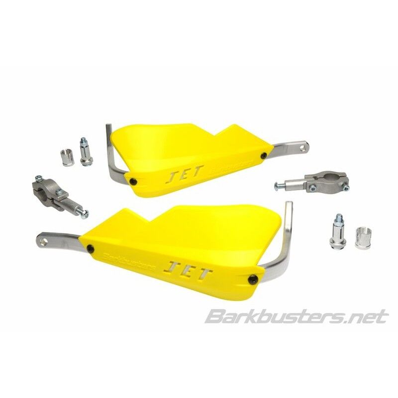 Kit de paramanos BARKBUSTERS JET cerrado Ø22 universal - Amarillo - motoscamaralweb.com