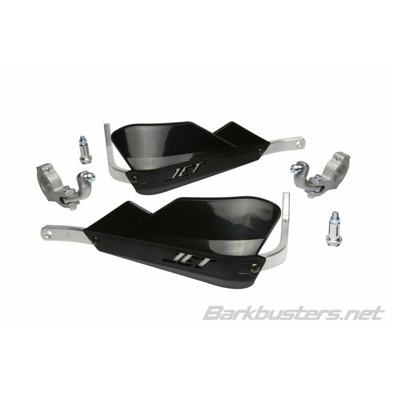 Kit de paramanos BARKBUSTERS JET cerrado Ø28.6mm universal - Negro - motoscamaralweb.com