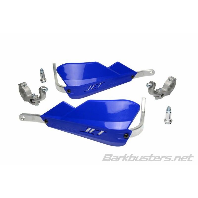 Kit de paramanos BARKBUSTERS JET cerrado Ø28.6mm universal - Azul - motoscamaralweb.com