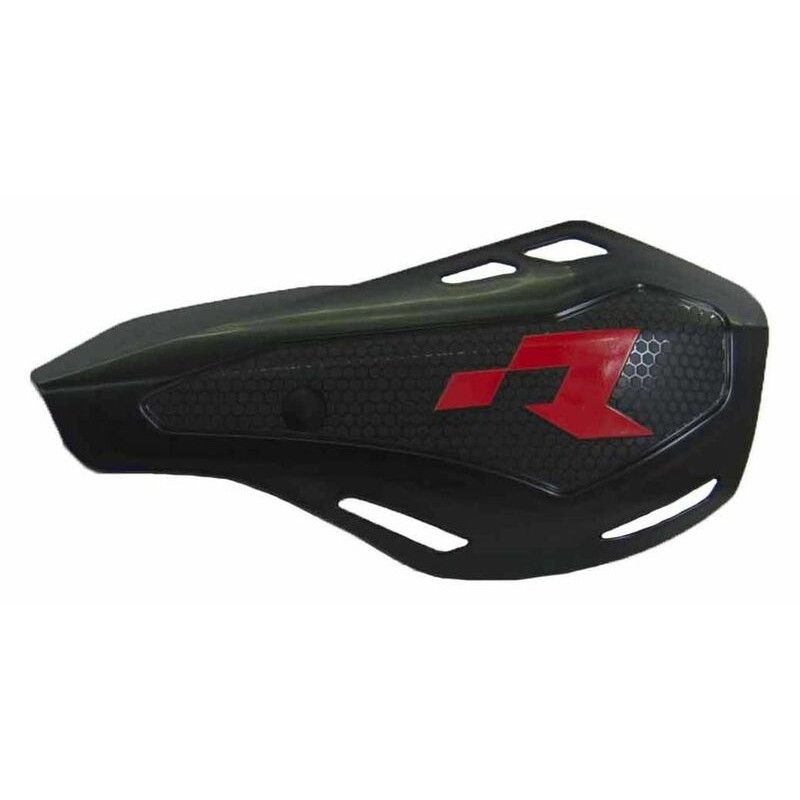 RACETECH HP1 Handguards Black - motoscamaralweb.com