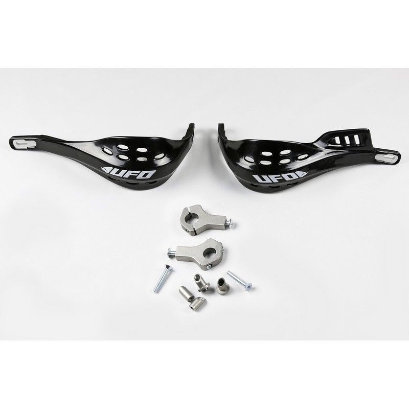 Paramanos cerrado UFO jumpy handguards 22 negro PM01619-001 - motoscamaralweb.com