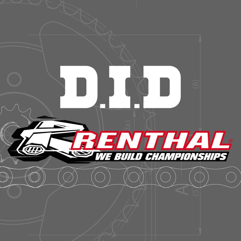 DID/REN Chain Kit 520ERT3 13/50 Racing - Ultra-Light Self-Cleaning Rear Sprocket - motoscamaralweb.com