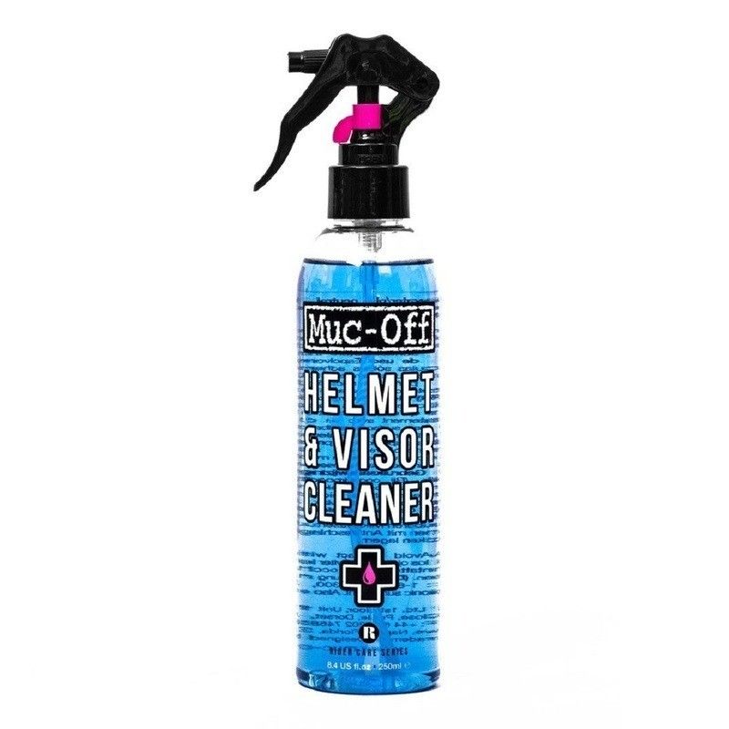 Limpiador antibacteriano de lentes y cascos Muc-Off 250ml - x12- motos