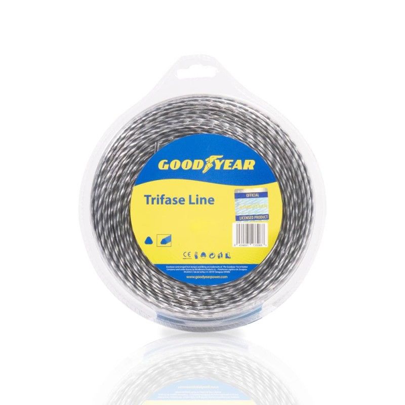 NYLON GOODYEAR TRIFASE LINE D3.5MM X L18M BLISTER- motoscamaralweb.co