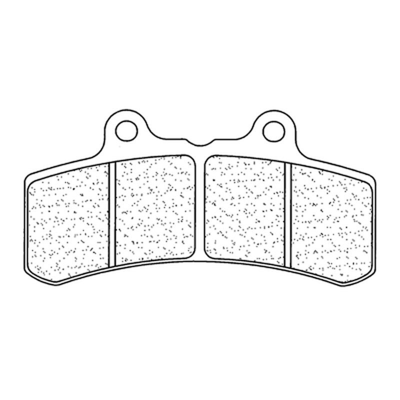 Juego de pastillas sinterizadas CL BRAKES (2369A3+) - motoscamaralweb.com