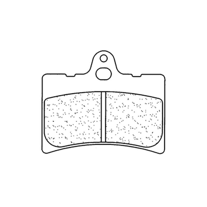Juego de pastillas sinterizadas CL BRAKES (2601S4) - motoscamaralweb.com