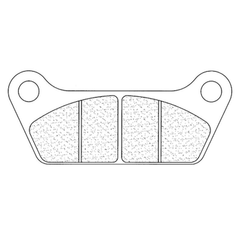 Juego de pastillas sinterizadas CL BRAKES (2702RX3) - motoscamaralweb.com