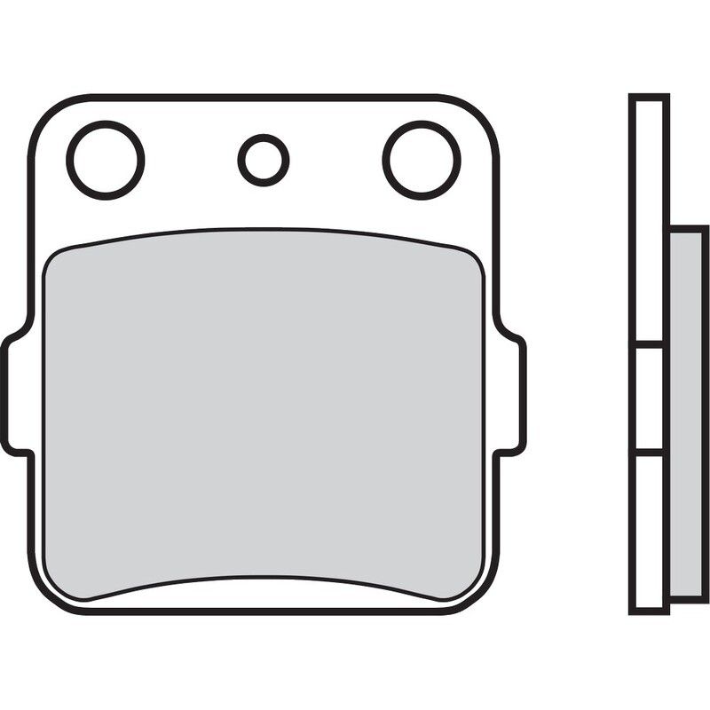Pastillas de freno orgánicas Brembo 07HO22TT - motoscamaralweb.com