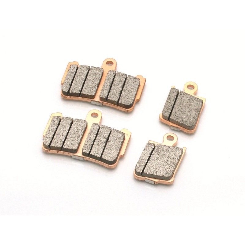 Juego pastillas de freno NISSIN 2P357ST Del. VFR 1200 - motoscamaralweb.com