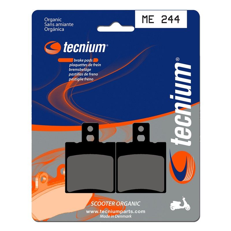 Pastillas de freno Tecnium Scooter orgánicas ME244 - motoscamaralweb.com