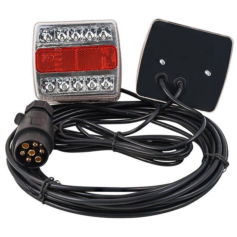 KIT SEÑALIZACION LED GOODYEAR 7.5M-2.5M. 7 POLOS- motoscamaralweb.com