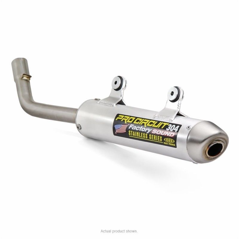 Silencioso Pro Circuit 304 KTM: aluminio. tapa de acero inox - motoscamaralweb.com