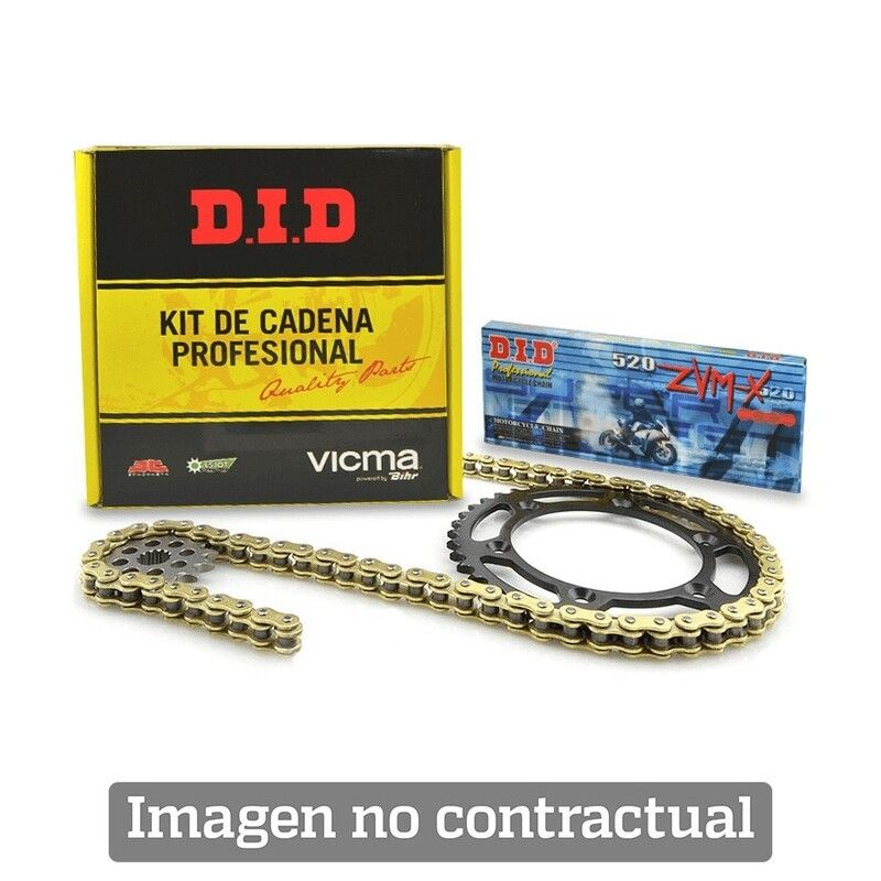 Kit de cadena DID con Piñon y corona PBR 428NZ KTM SX85 04-14 14/49 - motoscamaralweb.com