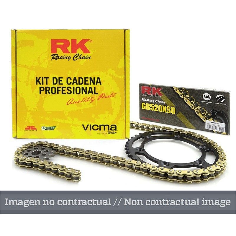 Kit cadena RK 520H (14-47-106) - motoscamaralweb.com