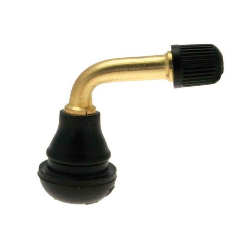 Válvula curva engomada REMA TIP TOP codo 90° - 10 Unidades - motoscamaralweb.com