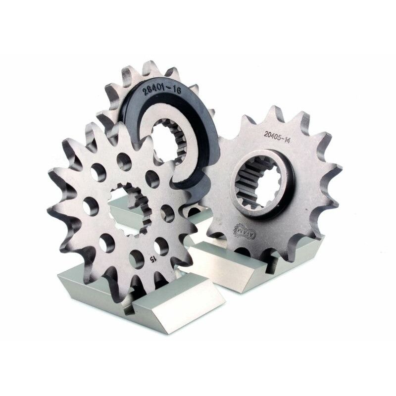 Piñón AFAM acero estándar 43304 - Paso 520 - motoscamaralweb.com