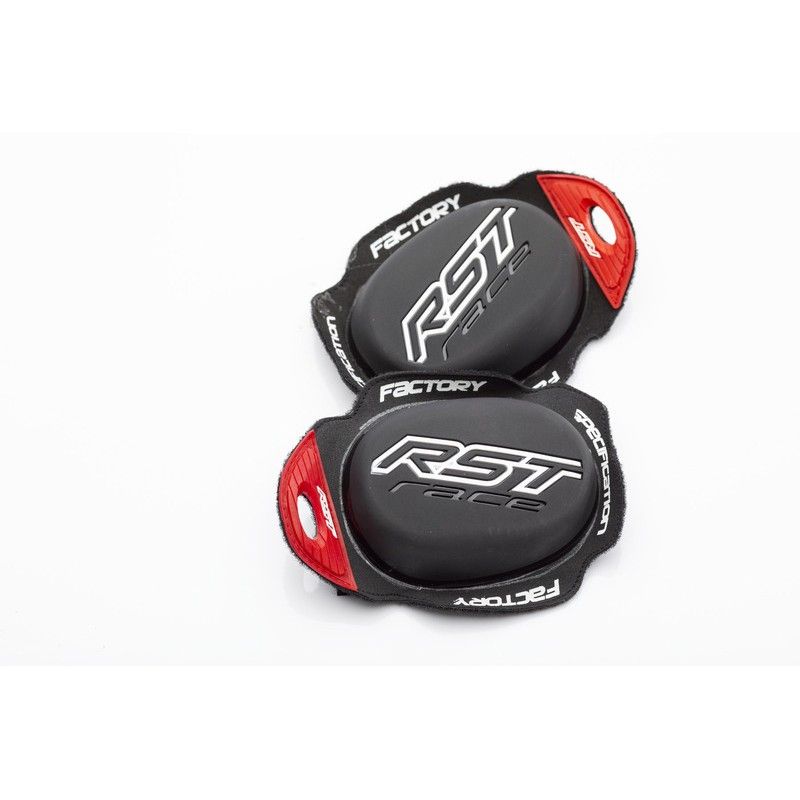 Deslizaderas de rodilla RST Factory Race con velcro invertido - motoscamaralweb.com