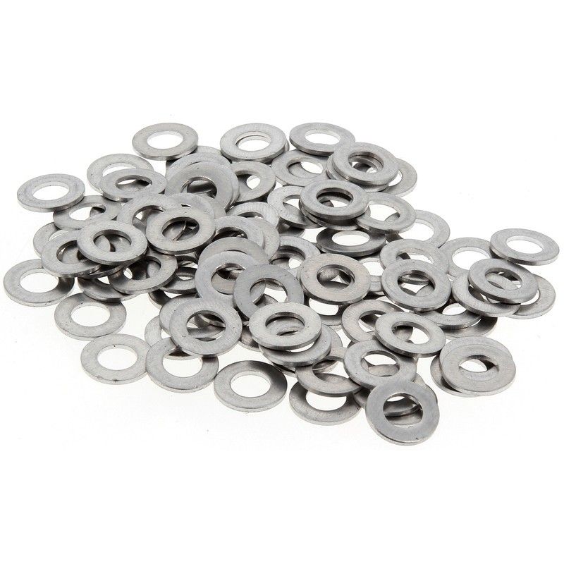 Arandela Aluminio 6X12X1.0 Bolsa de 100 piezas R060120BA/100 - motoscamaralweb.com