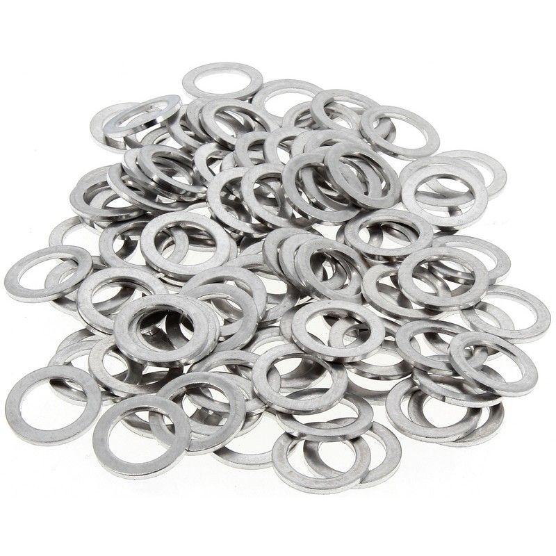 Arandela Aluminio 12X18X1.5 Bolsa de 100 piezas R120180GA/100 - motoscamaralweb.com