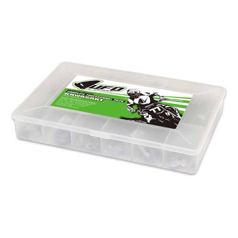 Tornillería completa profesional UFO Kawasaki AC02303 - motoscamaralweb.com