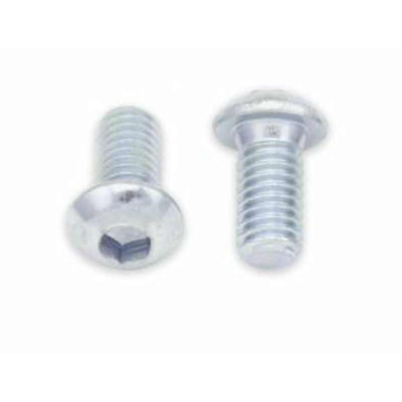 Tornillos cabeza redonda gruesa BOLT M6 x 1 x 12mm - motoscamaralweb.com
