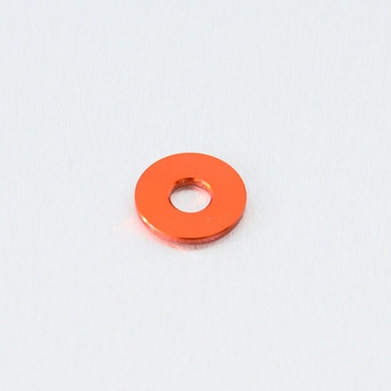 Arandela de Aluminio M6 18mm Pro-Bolt LWA6-18O Naranja - motoscamaralweb.com