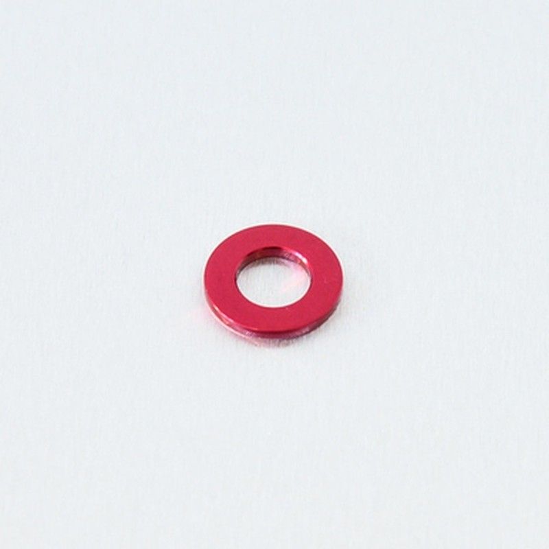 Arandela de Aluminio M8 Pro-Bolt LWA8R Rojo - motoscamaralweb.com
