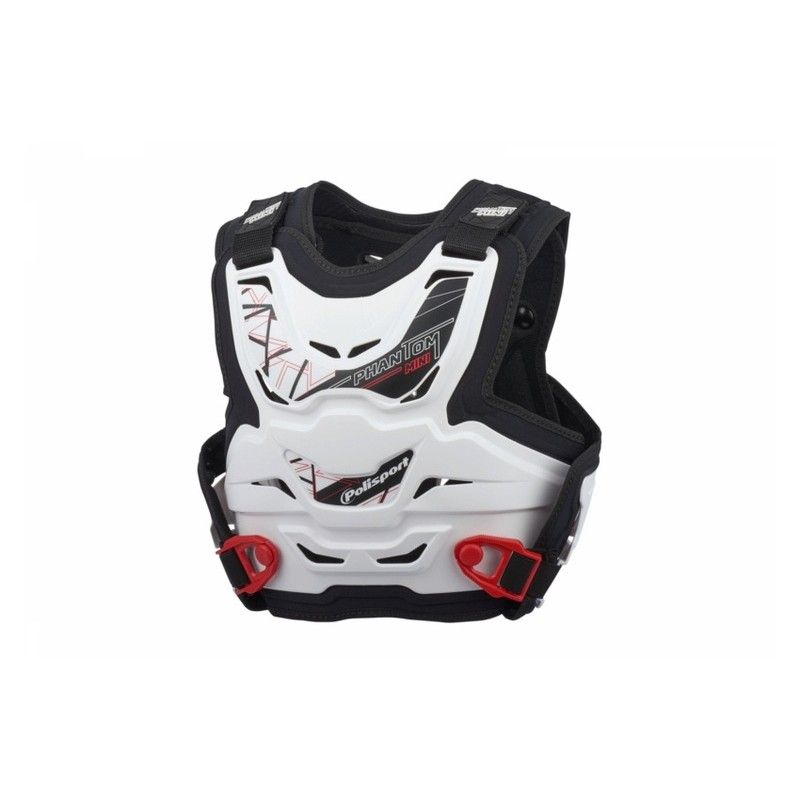 Peto POLISPORT Phantom Mini blanco 8003800002 - motoscamaralweb.com