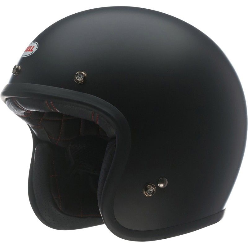 Casco Bell Custom 500 (Sin Accesorios) Negro Mate- motoscamaralweb.com