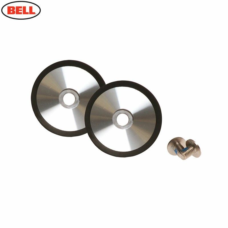 ANCLAJES LATERALES PANTALLA BELL BULLITT PLATA CEPILLADA- motoscamaral