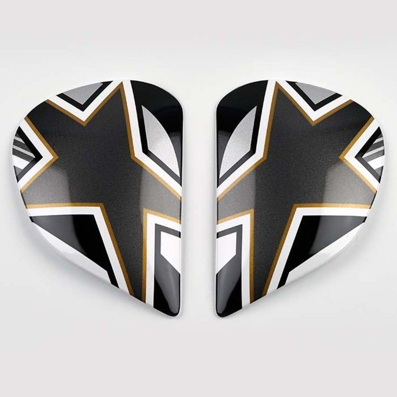 Cubiertas laterales ARAI (Sistema SuperAdSis J). STARFLAG-2 Gris (Mode