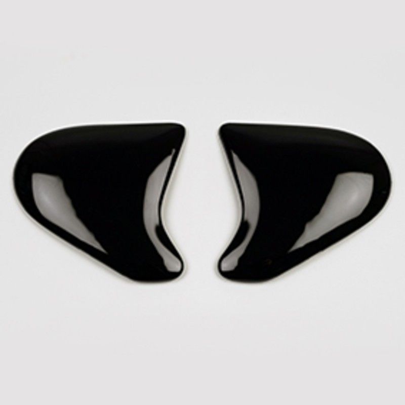 Cubiertas laterales ARAI (Sistema SuperAdSis ZF). Negro (Modelos: SZ-F