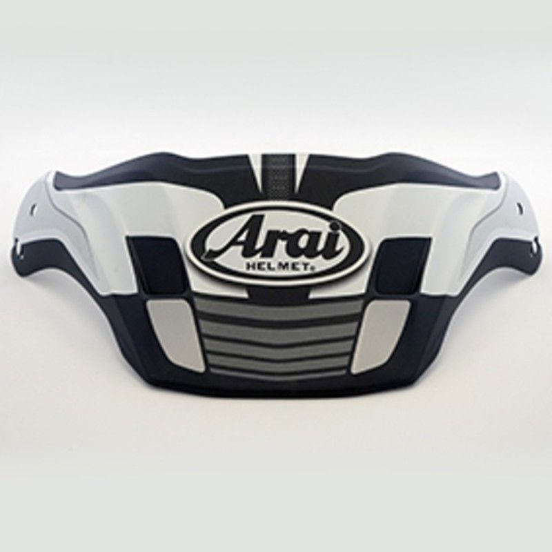 Visera ARAI (TOUR-X4). VISION Blanco- motoscamaralweb.com